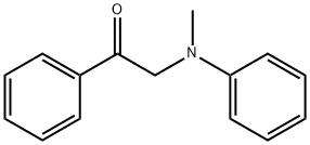 Ethanone, 2-(methylphenylamino)-1-phenyl- 结构式