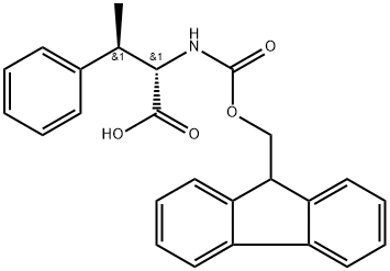 L-Phenylalanine,N-((9H-fluoren-9-ylmethoxy)carbonyl)-β-meth 结构式