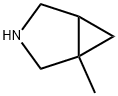 1-甲基-3-氮杂双环[3.1.0]己烷 结构式
