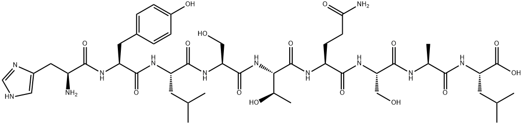 标记基因产物多肽 结构式