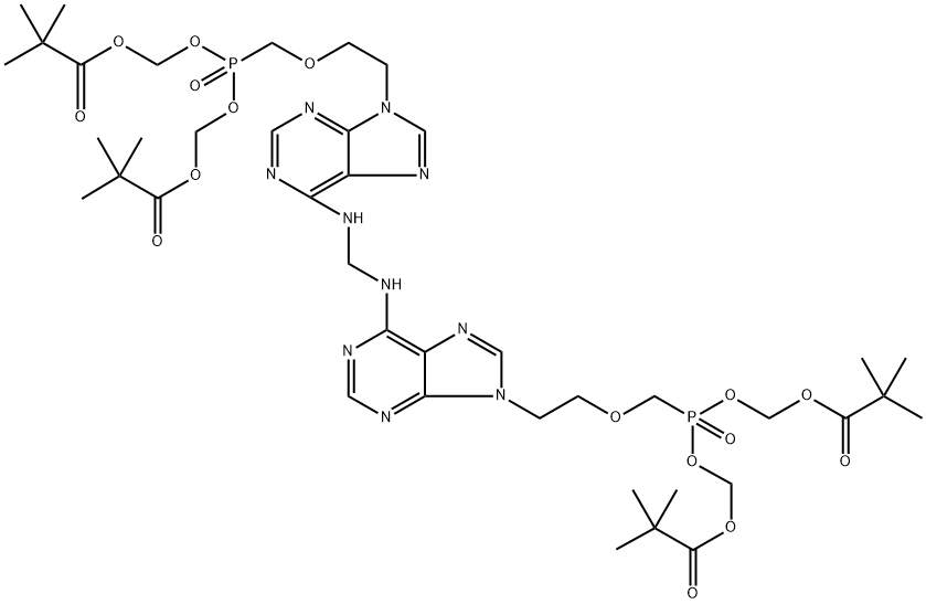 阿德福韦酯杂质 B 结构式