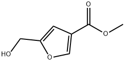 5-(羟甲基)呋喃-3-羧酸甲酯 结构式