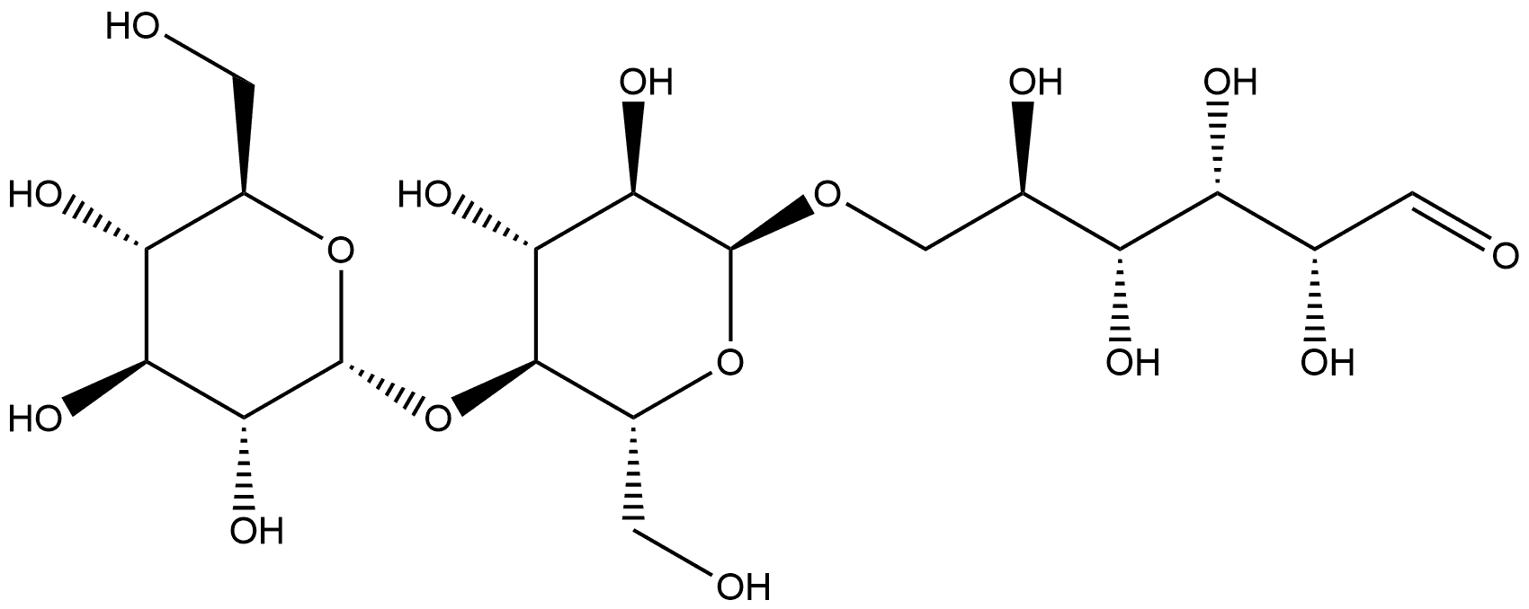 异葡糖基麦芽糖 结构式