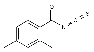 2,4,6-trimethylbenzoyl isothiocyanate 结构式