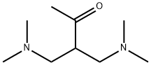 2-Butanone, 4-(dimethylamino)-3-[(dimethylamino)methyl]- 结构式