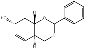 (4aR,7R,8aS)-2-phenyl-4a,7,8,8a-tetrahydro-4H-benzo[d][1,3]dioxin-7-o 结构式