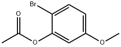 Phenol, 2-bromo-5-methoxy-, 1-acetate 结构式