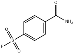 Benzenesulfonyl fluoride, 4-(aminocarbonyl)- 结构式