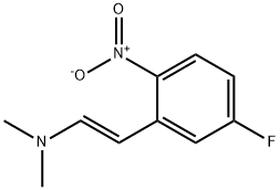 Ethenamine, 2-(5-fluoro-2-nitrophenyl)-N,N-dimethyl-, (E)- (9CI) 结构式