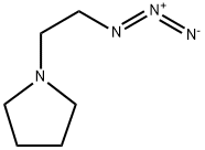 Pyrrolidine, 1-(2-azidoethyl)- 结构式