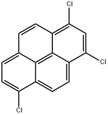 1,3,6-Trichloropyrene (>90%) 结构式