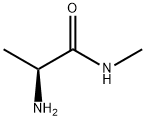 Propanamide, 2-amino-N-methyl-, (2S)- 结构式