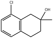 2-Naphthalenol, 8-chloro-1,2,3,4-tetrahydro-2-methyl- 结构式