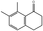 1(2H)-Naphthalenone, 3,4-dihydro-7,8-dimethyl- 结构式