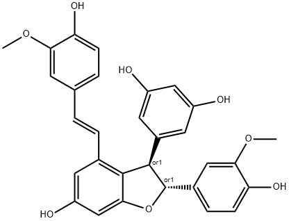 Bisisorhapontigenin A 结构式