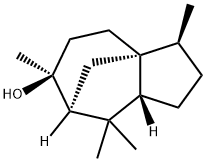 1H-3a,7-Methanoazulen-6-ol, octahydro-3,6,8,8-tetramethyl-, (3S,3aR,6S,7S,8aR)- 结构式