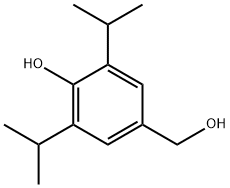 4-(羟甲基)-2,6-二异丙基苯酚 结构式