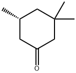 (5R)-3,3,5-trimethylcyclohexan-1-one 结构式