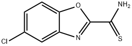 2-Benzoxazolecarbothioamide, 5-chloro- 结构式