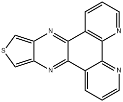 thieno[3',4':5,6]pyrazino[2,3-f][1,10]phenanthroline 结构式