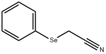 Acetonitrile, 2-(phenylseleno)- 结构式