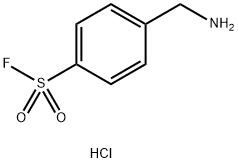 4-(氨基甲基)苯磺酰氟盐酸盐 结构式