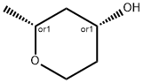 2H-Pyran-4-ol, tetrahydro-2-methyl-, (2S-cis)- 结构式
