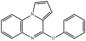 Pyrrolo[1,2-a]quinoxaline, 4-phenoxy- 结构式