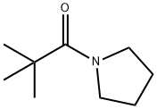 2,2-dimethyl-1-(pyrrolidin-1-yl)propan-1-one 结构式