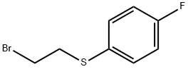 1-(2-BROMOETHYLTHIO)-4-FLUOROBENZENE 结构式