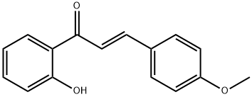 2-Propen-1-one, 1-(2-hydroxyphenyl)-3-(4-methoxyphenyl)-, (2E)- 结构式