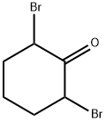 Cyclohexanone, 2,6-dibromo- 结构式