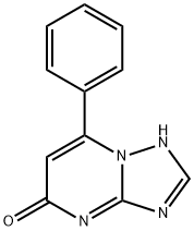 7-phenyl-4H,5H-[1,2,4]triazolo[1,5-a]pyrimidin-5-one 结构式