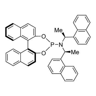 (11bS)-N,N-bis[(1S)-1-(1-naphthalenyl)ethyl]-Dinaphtho[2,1-d:1',2'-f][1,3,2]dioxaphosphepin-
4-amine 结构式