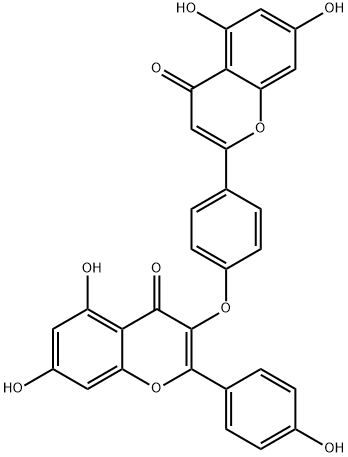 Delicaflavone 结构式