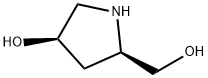 (3R,5R)-5-(羟甲基)吡咯烷-3-醇 结构式