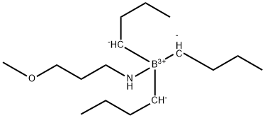 三丁基硼-3-甲氧基丙胺 结构式