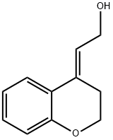 Name2-[(4E)-3,4-dihydro-2H-1-benzopyran-4-ylidene]ethan-1-ol 结构式