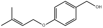 Benzenemethanol, 4-[(3-methyl-2-buten-1-yl)oxy]- 结构式