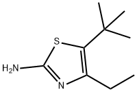 5-(叔丁基)-4-乙基噻唑-2-胺 结构式