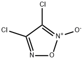 3,4-DICHLORO-1,2,5-OXADIAZOLE-N-OXIDE 结构式