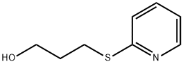 3-(吡啶-2-基硫基)丙-1-醇 结构式