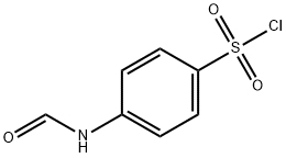 4-甲酰胺基苯磺酰氯 结构式