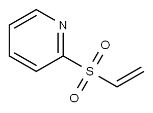 2-(乙烯磺酰基)吡啶 结构式