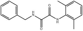 N1-?(2,?6-?dimethylphenyl)?-?N2-?(phenylmethyl)?- Ethanediamide 结构式