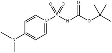tert-butyl ((4-(dimethyl-l4-azanylidene)pyridin-1(4H)-yl)sulfonyl)carbamate 结构式
