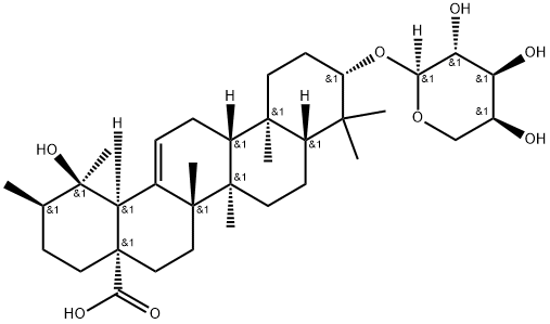 地榆皂苷Ⅱ 结构式