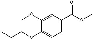 Benzoic acid, 3-methoxy-4-propoxy-, methyl ester 结构式