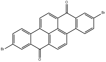 5,16-dibromohexacyclo[10.10.2.0^{2,7}.0^{9,23}.0^{13,18}.0^{20,24}]tetracosa-1(23),2(7),3,5,9,11,13(18),14,16,20(24),21-undecaene-8,19-dione 结构式