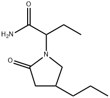 布瓦西坦(外消旋体) 结构式